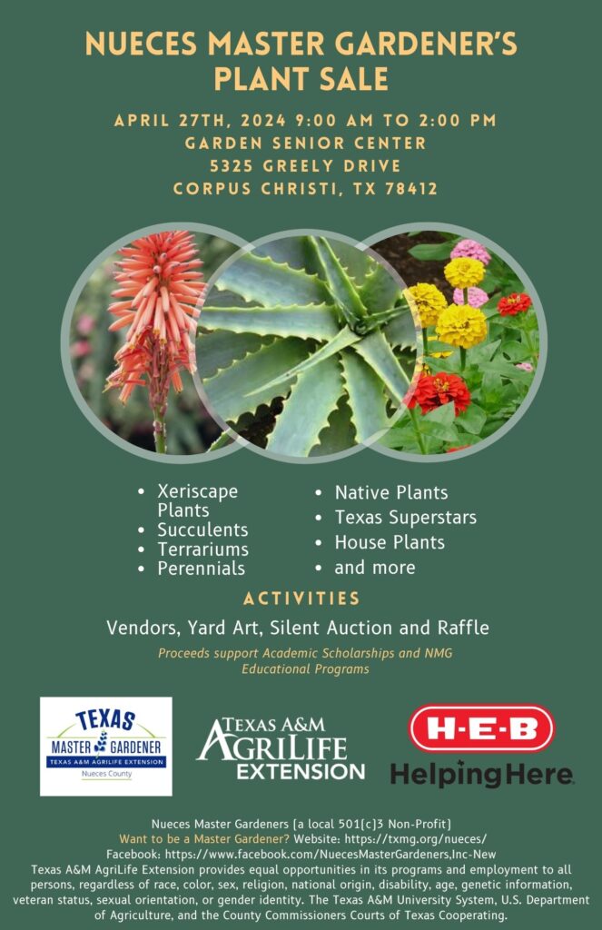 Plant sale flyer
