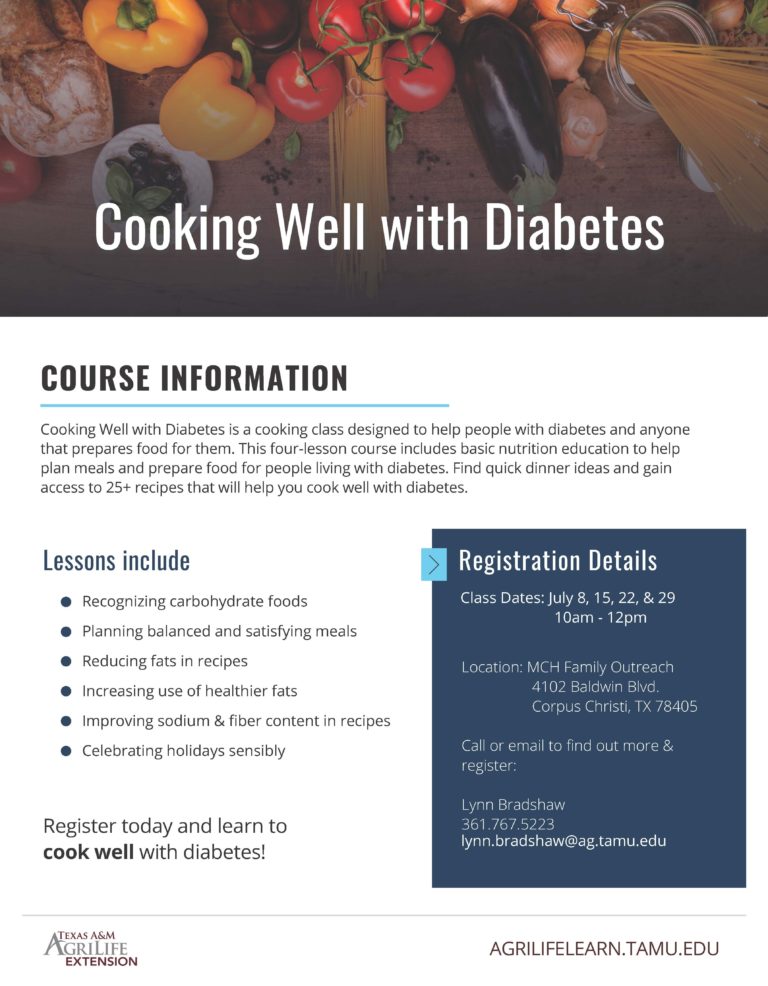 Cooking Well with Diabetes