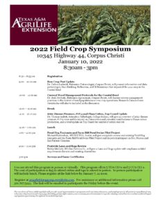 2022 Field Crop Symposium
